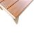 Τραπέζι Nares pakoworld αλουμίνιο cappuccino-plywood σε φυσική απόχρωση 140x80x72.5εκ |  Τραπέζια κήπου στο espiti