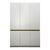 Ντουλάπα τρίφυλλη Merzia pakoworld λευκό με sonoma 120x46.5x183εκ |  Ντουλάπες ρούχων στο espiti