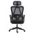 ΚΑΡΕΚΛΑ ΓΡΑΦΕΙΟΥ FRANTIC HM1224.01 ΜΑΥΡO MESH & ΠΟΛΥΠΡΟΠΥΛΕΝΙΟ 60x60x134Υεκ |  Καρέκλες γραφείου στο espiti