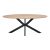 Τραπέζι Makrey pakoworld sonoma mdf- μαύρα μεταλλικά πόδια 180x90x75εκ |  Τραπέζια στο espiti