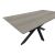 Τραπέζι Bethan pakoworld sonoma με γκρι mdf και μαύρο μέταλλο 180x90x75εκ |  Τραπέζια στο espiti