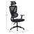 ΚΑΡΕΚΛΑ ΓΡΑΦΕΙΟΥ NOVAR HM1218.01 ΜΑΥΡO MESH--ΒΑΣΗ PP 51x49x121-129Υεκ |  Καρέκλες γραφείου στο espiti