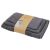 DAS HOME ΣΕΤ ΠΕΤΣΕΤΕΣ 3ΤΕΜΑΧΙΩΝ BEST 0835 DARK GREY |  Σετ Πετσέτες στο espiti