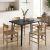 Τραπέζι Xana Megapap χρώμα black wood 120x70x77,5εκ. |  Τραπέζια στο espiti