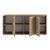 Μπουφές Colia Megapap χρώμα sepet oak 150x44x80εκ. |  Μπουφέδες στο espiti