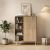 Μπουφές Colia Megapap χρώμα sepet oak 85x44x120,4εκ. |  Μπουφέδες στο espiti