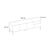 Έπιπλο τηλεόρασης Cailin Megapap χρώμα sepet oak - black wood 180x41,8x55εκ. |  Έπιπλα τηλεόρασης στο espiti