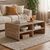 Τραπεζάκι σαλονιού Rovel Megapap χρώμα sepet oak 80,3x50x32,5εκ. |  Τραπεζάκια σαλονιού στο espiti