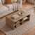 Τραπεζάκι σαλονιού Rovel Megapap χρώμα sepet oak 80,3x50x32,5εκ. |  Τραπεζάκια σαλονιού στο espiti