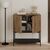 Μπουφές Amira Megapap χρώμα καρυδί Ud - black wood 80x40x90εκ. |  Μπουφέδες στο espiti