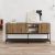 Μπουφές Amira Megapap χρώμα καρυδί Ud - black wood 180x40x80εκ. |  Μπουφέδες στο espiti