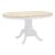Τραπεζαρία Dallan Lars pakoworld 5τεμ λευκό rubberwood Φ100(+38)x100x75εκ |  Σετ τραπεζαρίες στο espiti