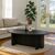 Τραπεζάκι σαλονιού Ravey Megapap χρώμα sencron black 120x60x39,6εκ. |  Τραπεζάκια σαλονιού στο espiti