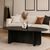 Τραπεζάκι σαλονιού Ravey Megapap χρώμα sencron black 120x60x39,6εκ. |  Τραπεζάκια σαλονιού στο espiti