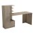 Γραφείο εργασίας με βιβλιοθήκη Felanbo pakoworld sonoma 160x60x125εκ |  Γραφεία στο espiti