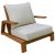 ΠΟΛΥΘΡΟΝΑ LOUNGE MIREX HM6641 ΞΥΛΟ ΑΚΑΚΙΑΣ ΦΥΣΙΚΟ-ΕΚΡΟΥ ΜΑΞΙΛΑΡΙΑ 81x96x68Υεκ |  Πολυθρόνες κήπου στο espiti