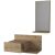 Έπιπλο Εισόδου ArteLibre RODOS Φυσικό 60x30x100cm 14410069 ArteLibre |  Βιτρίνες - Έπιπλα εισόδου στο espiti