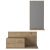 Έπιπλο Εισόδου ArteLibre RODOS Φυσικό 60x30x100cm 14410069 ArteLibre |  Βιτρίνες - Έπιπλα εισόδου στο espiti