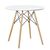 Τραπέζι ArteLibre RAPTOR Λευκό MDF/Ξύλο Φ80x74cm 14600024 ArteLibre |  Τραπέζια στο espiti