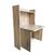 Γραφείο Πτυσσόμενο ArteLibre INDUS Φυσικό MDF/PU 80x30x131.5cm 14370059 ArteLibre |  Γραφεία στο espiti