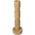 Κηροπήγιο ArteLibre Φυσικό Polyresin 7x7x23cm 05154034 ArteLibre |  Διακοσμητκά στο espiti