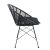 Καρέκλα Κήπου ArteLibre AELIUS Μαύρο Μέταλλο/Rattan 72x62x78cm 14510022 ArteLibre |  Καναπέδες - Καρέκλες  στο espiti