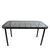 Τραπέζι Κήπου ArteLibre AMPIUS Μαύρο Μέταλλο/Rattan/Γυαλί 160x90x73cm 14510031 ArteLibre |  Τραπέζια κήπου στο espiti