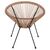 Πολυθρόνα Κήπου ArteLibre APRONIUS Φυσικό/Μαύρο Rattan/Μέταλλο 71x73x77cm 14510061 ArteLibre |  Καναπέδες - Καρέκλες  στο espiti