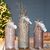 Βάζο ArteLibre Μπουκάλι Γυαλί 8x25cm Σε 3 Χρώματα 05160036 ArteLibre |  Βάζα στο espiti