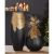 Βάζο ArteLibre Χρυσό/Μαύρο Αλουμίνιο 26cm 05160742 ArteLibre |  Βάζα στο espiti