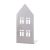 Κηροπήγιο Σπιτάκι 'Casita' Ατσάλι Ασημί 7x9.5x20cm 05160909 ArteLibre |  Διακοσμητκά στο espiti