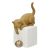 Φιγούρα Cat "Charlie" Πολυρεζίνη Brown PU 4 11x7.5x18.5cm 05161287 ArteLibre |  Διακοσμητκά στο espiti