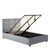 Κρεβάτι Μονό ArteLibre CLOUDREST Γκρι Ύφασμα 214x127.5x109cm (Στρώμα 120x200cm) 14920011 ArteLibre |  Κρεβάτια στο espiti