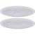 Πιάτα Διάφανα/Πράσινα/Χρυσά 25cm 2Τμχ ALPINA 06451160 ArteLibre |  Πιάτα-Μπωλ στο espiti