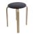 Σκαμπό ArteLibre MILOA Γκρι/Φυσικό Ύφασμα/Ξύλο 42x42x45cm 14350035 ArteLibre |  Σκαμπώ κήπου στο espiti