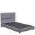 Κρεβάτι Ημίδιπλο ArteLibre TAMAHAWK Γκρι Ύφασμα 212x136x106cm (Στρώμα 120x200cm) 14920019 ArteLibre |  Κρεβάτια στο espiti
