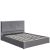 Κρεβάτι Υπέρδιπλο ArteLibre YUMA Γκρι Ύφασμα 214x1170x10cm (Στρώμα 160x200cm) 14920027 ArteLibre |  Κρεβάτια στο espiti