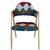 Καρέκλα Τραπεζαρίας ArteLibre SOLANA Patchwork Ύφασμα/Μέταλλο 51x51x81cm 14600152 ArteLibre |  Καρέκλες στο espiti