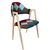 Καρέκλα Τραπεζαρίας ArteLibre SOLANA Patchwork Ύφασμα/Μέταλλο 51x51x81cm 14600152 ArteLibre |  Καρέκλες στο espiti
