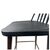 Σκαμπό Bar ArteLibre MARANTA Μαύρο/Καρυδί PP/Μέταλλο 45x46x97cm 14600191 ArteLibre |  Σκαμπώ κήπου στο espiti