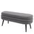 Παγκάκι Ottoman ArteLibre TONDO Γκρι Ύφασμα Teddy/Μέταλλο 42x112x44cm 14770101 ArteLibre |  Σκαμπώ κήπου στο espiti