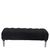 Παγκάκι Ottoman ArteLibre KUBO Μαύρο Ύφασμα Teddy/Μέταλλο 40x116.5x50cm 14770104 ArteLibre |  Σκαμπώ κήπου στο espiti