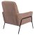 Πολυθρόνα ArteLibre ELAN Taupe Ύφασμα Κοτλέ/Μέταλλο 94x77x82cm 14770112 ArteLibre |  Πολυθρόνες σαλονιού στο espiti
