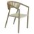 Πολυθρόνα Κήπου ArteLibre FIJI Μπεζ/Φυσικό Αλουμίνιο/Rattan 56x60x78cm 14840103 ArteLibre |  Καναπέδες - Καρέκλες  στο espiti
