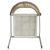 Πολυθρόνα Κήπου ArteLibre FIJI Μπεζ/Φυσικό Αλουμίνιο/Rattan 56x60x78cm 14840103 ArteLibre |  Καναπέδες - Καρέκλες  στο espiti
