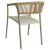 Πολυθρόνα Κήπου ArteLibre FIJI Μπεζ/Φυσικό Αλουμίνιο/Rattan 56x60x78cm 14840103 ArteLibre |  Καναπέδες - Καρέκλες  στο espiti