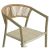 Πολυθρόνα Κήπου ArteLibre FIJI Μπεζ/Φυσικό Αλουμίνιο/Rattan 56x60x78cm 14840103 ArteLibre |  Καναπέδες - Καρέκλες  στο espiti