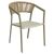Πολυθρόνα Κήπου ArteLibre FIJI Μπεζ/Φυσικό Αλουμίνιο/Rattan 56x60x78cm 14840103 ArteLibre |  Καναπέδες - Καρέκλες  στο espiti