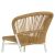 Καρέκλα Κήπου ArteLibre RIVIERA Λευκό/Φυσικό Αλουμίνιο/Rattan 57x61x79cm 14840117 ArteLibre |  Καναπέδες - Καρέκλες  στο espiti