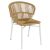 Καρέκλα Κήπου ArteLibre RIVIERA Λευκό/Φυσικό Αλουμίνιο/Rattan 57x61x79cm 14840117 ArteLibre |  Καναπέδες - Καρέκλες  στο espiti